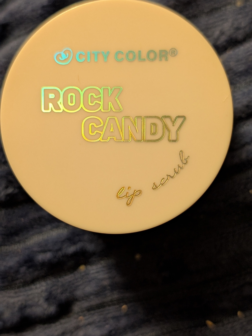 City Color Rock Candy Lip Scrub - Pale Peach